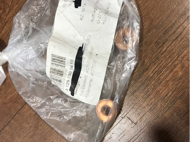 1299900458 MERCEDES Гайка выпускного коллектора купить в Киев