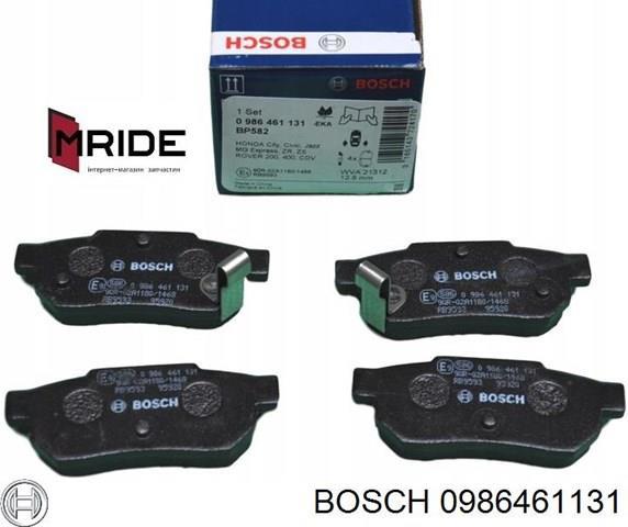 Колодки дисковые  0986461131 BOSCH