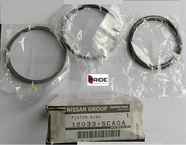 Кольца поршневые комплект на мотор, STD. 120335CA0A NISSAN