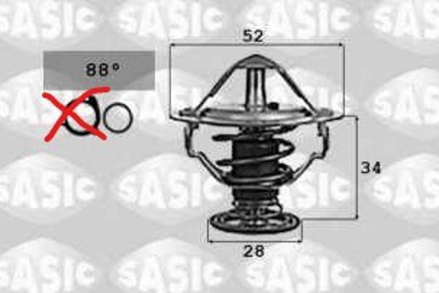Термостат в корпусе 9000714 SASIC