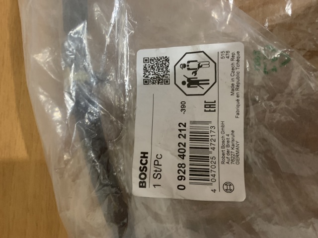 0928402212 BOSCH Трубка топливная, обратная от форсунок купить в Винница