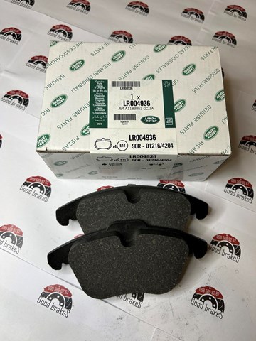 LR004936 LAND ROVER Колодки тормозные передние дисковые купить в Запорожье