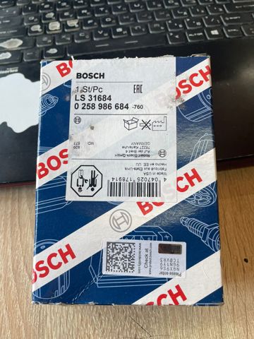 BOSCH 0258986684 Датчик кислорода до катализатора в наличии Киев