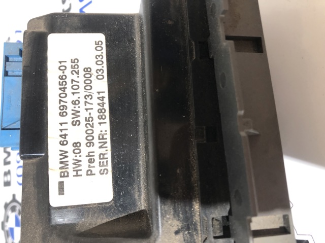 Блок управления режимов отопления 64116970456 BMW