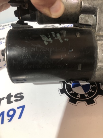 Стартер двигателя 7524843 BMW