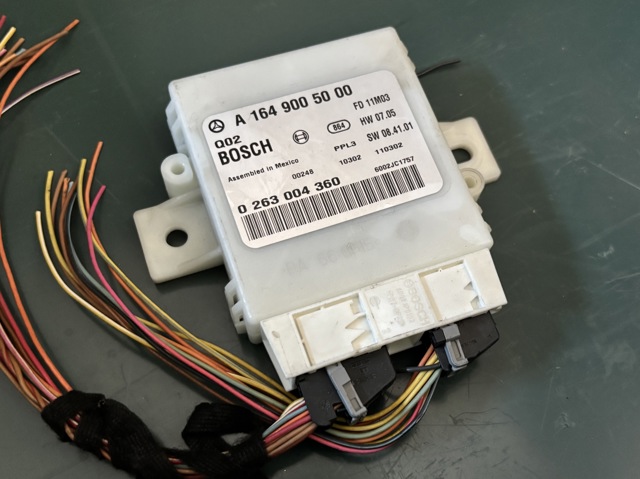 Блок управления сигналами SAM A1649005000 MERCEDES