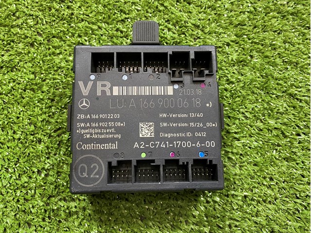 Блок комфорта передней двери A1669000618 MERCEDES