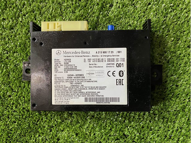 Блок управления телефоном A2139001723 MERCEDES