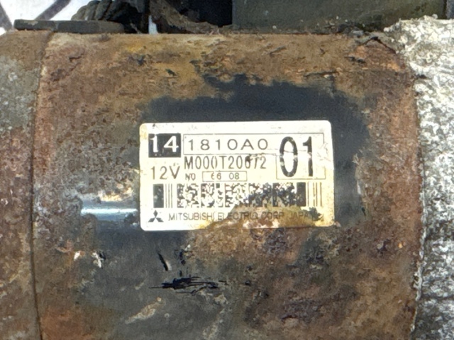Стартер автомобиля 1810A001 MITSUBISHI
