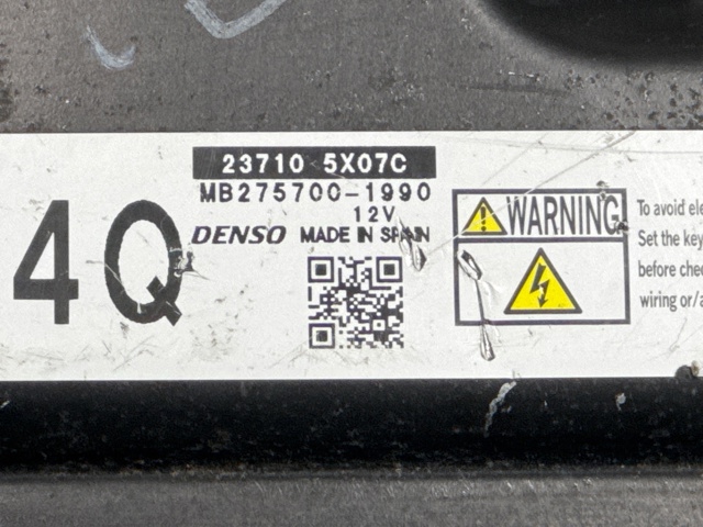 NISSAN 237105X07C Модуль управления (ЭБУ) двигателем в наличии Днепр