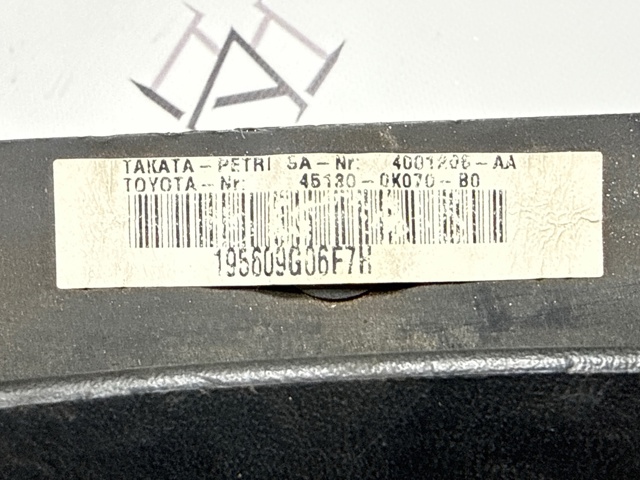 TOYOTA 451300K070B0 Подушка безопасности водителя в наличии Винница