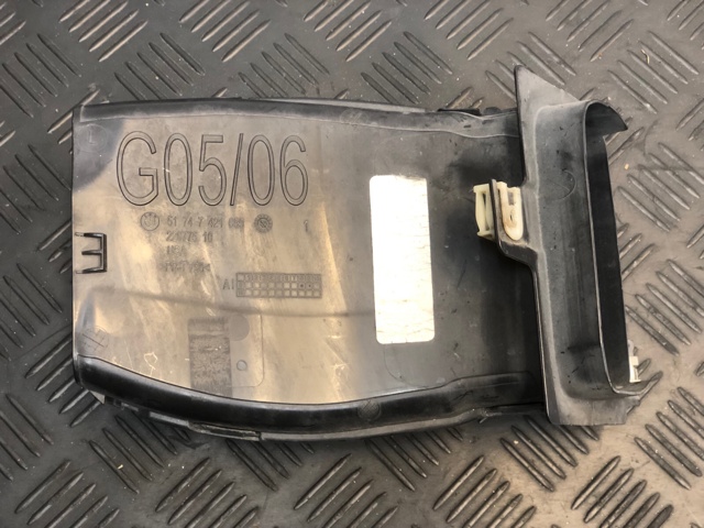 Воздуховод тормозного диска, левый 51747421699 BMW