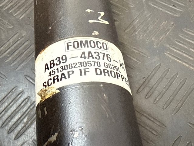 Вал карданный к переднему мосту AB394A376AC FORD
