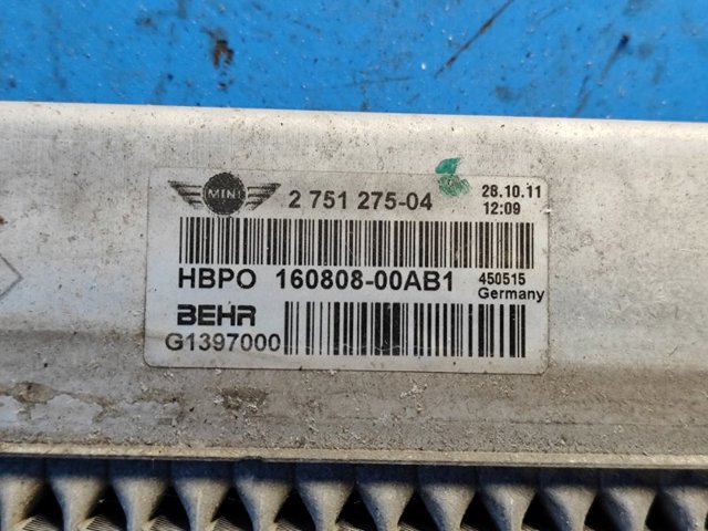 Радиатор охлаждения 17118675266 BMW