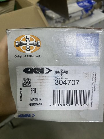 Пыльник ШРУСа передней полуоси наружный 304707 LOEBRO