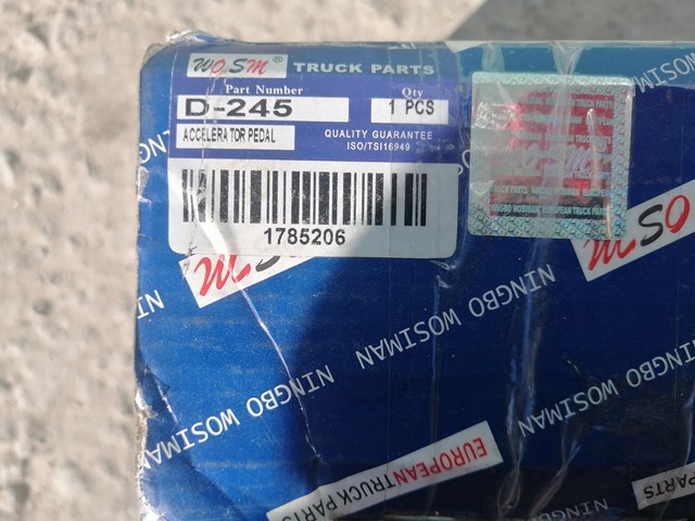 Педали газа 1785206 DAF