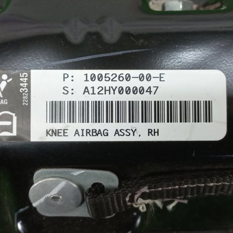 100526000G TESLA Подушка безопасности (AIRBAG) пассажирская, защиты коленей купить в Тернополь