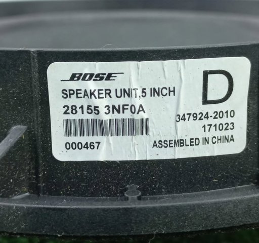 281553NF0A NISSAN Динамик задней двери купить в Винница