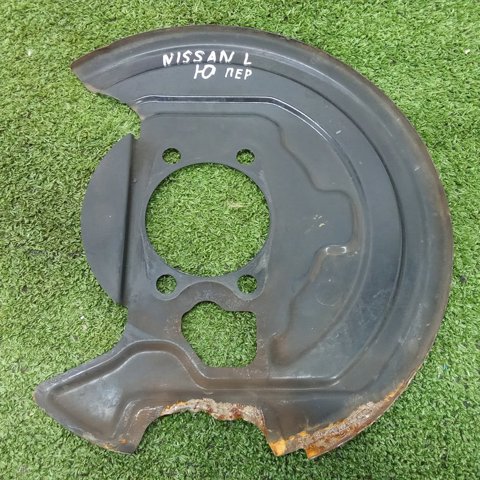 Кожух тормозного диска переднего левого 411613NL1A NISSAN