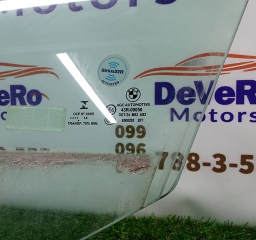 51337182109 BMW Стекло двери передней левой купить в Кривой Рог