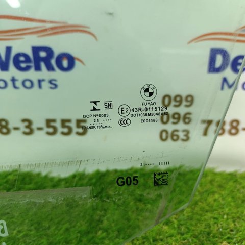 51337430937 BMW Стекло двери передней левой купить в Сумы