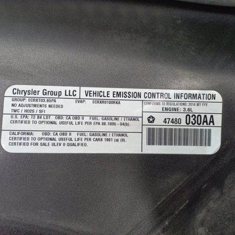 55369587AD CHRYSLER Капот купить в Днепр