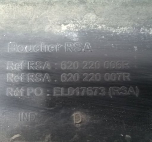 620220007R RENAULT Передний бампер купить в Чернигов