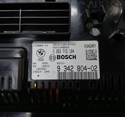 BMW 62109342804 Панель приборов в наличии Каменское