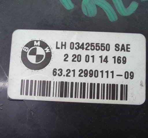 63212990111 BMW Фонарь задний левый купить в Ирпень
