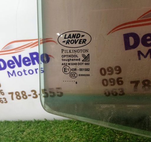 Стекло заднее левое CVB500290 LAND ROVER