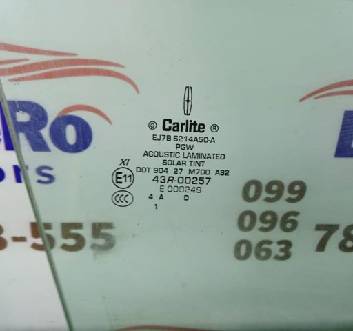 FORD EJ7Z7821410B Стекло двери передней правой в наличии Львов
