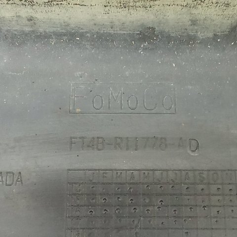Защита бампера заднего FT4Z5811778F FORD