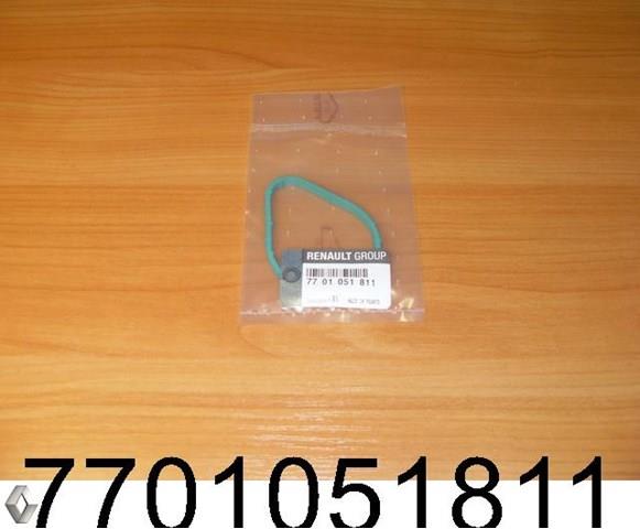 Прокладка термостата ( капелька / зеленого цвета )  original  франция  на  2.5dci - renault trafic / opel vivaro модельный ряд с  2003 - 2012 г.в.  7701051811 