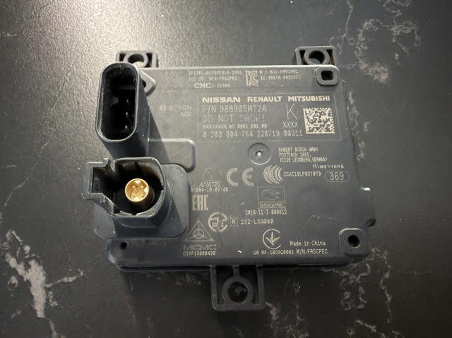 Блок управления круиз-контролем 284375MT2A NISSAN