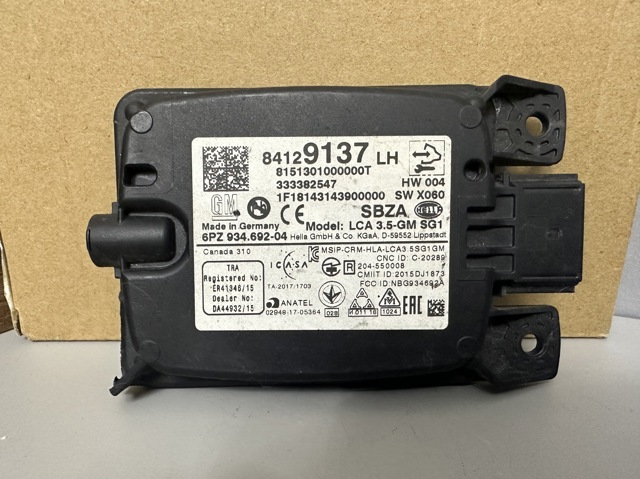 Радар смены полосы движения 84129137 GM