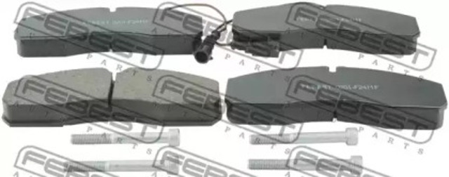 FEBEST 0201F24MF Колодки тормозные передние дисковые в наличии Хмельницкий