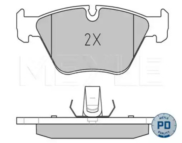 MEYLE 0252318320PD Колодки тормозные передние дисковые в наличии Запорожье