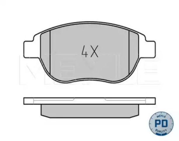 MEYLE 0252360019PD Колодки тормозные передние дисковые в наличии Каменское
