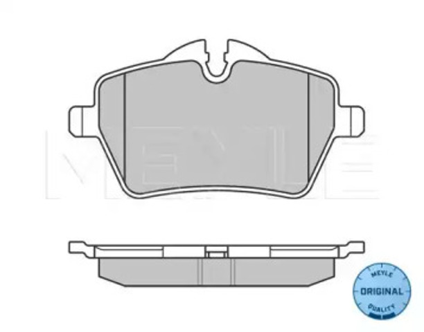 MEYLE 0252398418 Колодки тормозные передние дисковые в наличии Украина