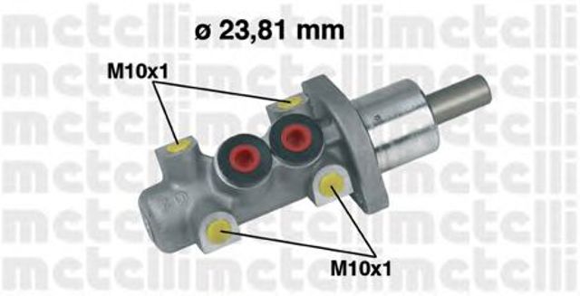 METELLI 050247 Главный тормозной цилиндр в наличии Николаев