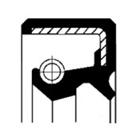 12013421B CORTECO Сальник коленвала купить в Хмельницкий