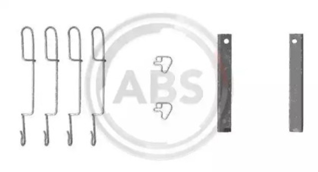 ABS 1280Q Комплект пружинок крепления дисковых колодок задних в наличии Хмельницкий