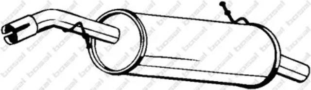 190099 BOSAL Глушитель задний купить в Чернигов