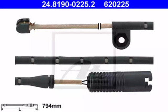 24819002252 ATE Датчик износа тормозных колодок передний купить в Чернигов