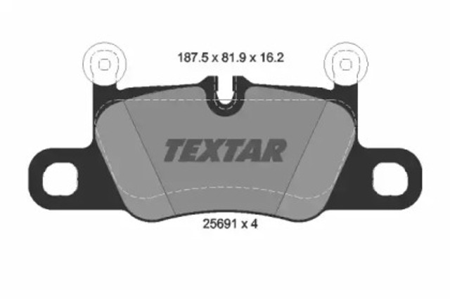 2569101 TEXTAR Задние тормозные колодки купить в Чернигов