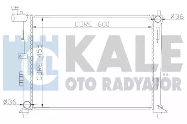 KALE 341980 Радиатор в наличии Павлоград