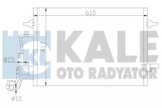 342920 Радиатор кондиционера купить Сумы