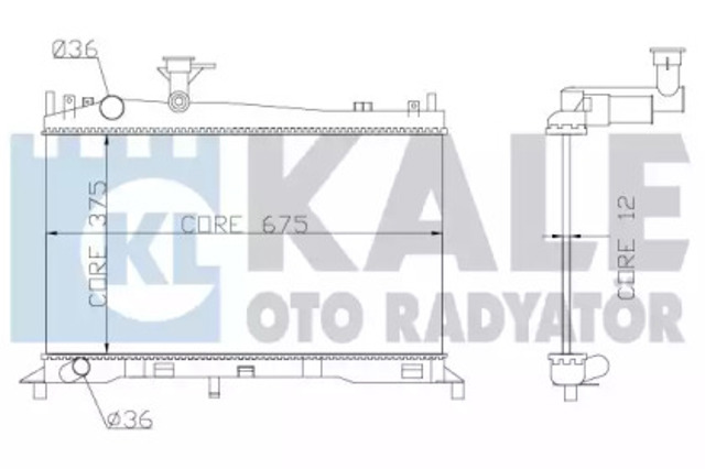 360100 KALE Радиатор купить в Черкассы