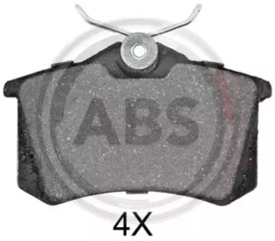 ABS 366231 Колодки тормозные задние дисковые в наличии Украина