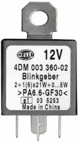 4DM003360021 HELLA Реле указателей поворотов купить в Каменское